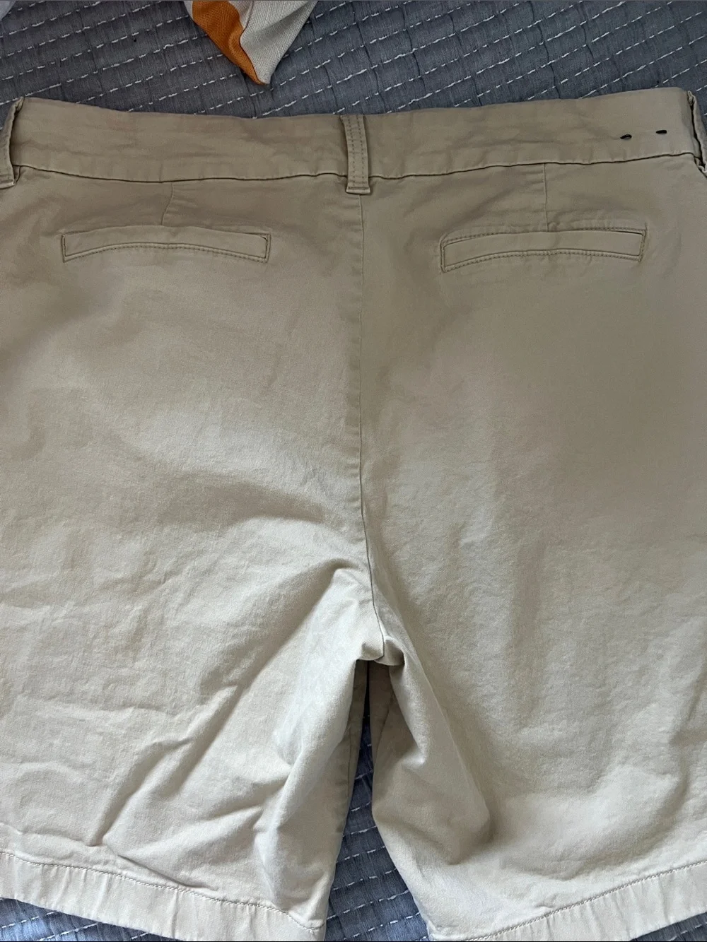 Size 14 J. Crew Classic Women's Chino Shorts Tan Khaki Beige